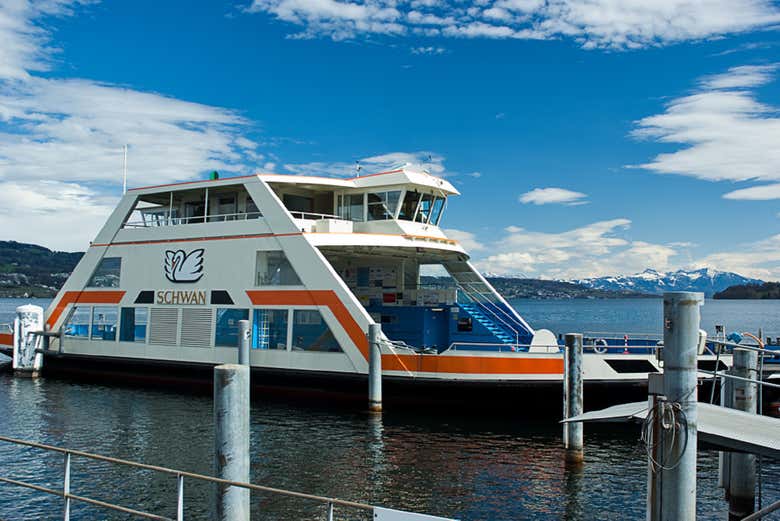 Ferry no Lago de Zurique