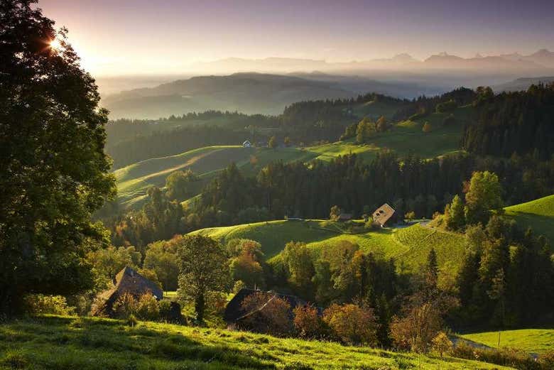 Paisagens do vale de Emmental