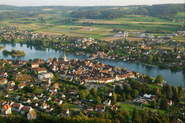 Panorámica de Stein am Rhein