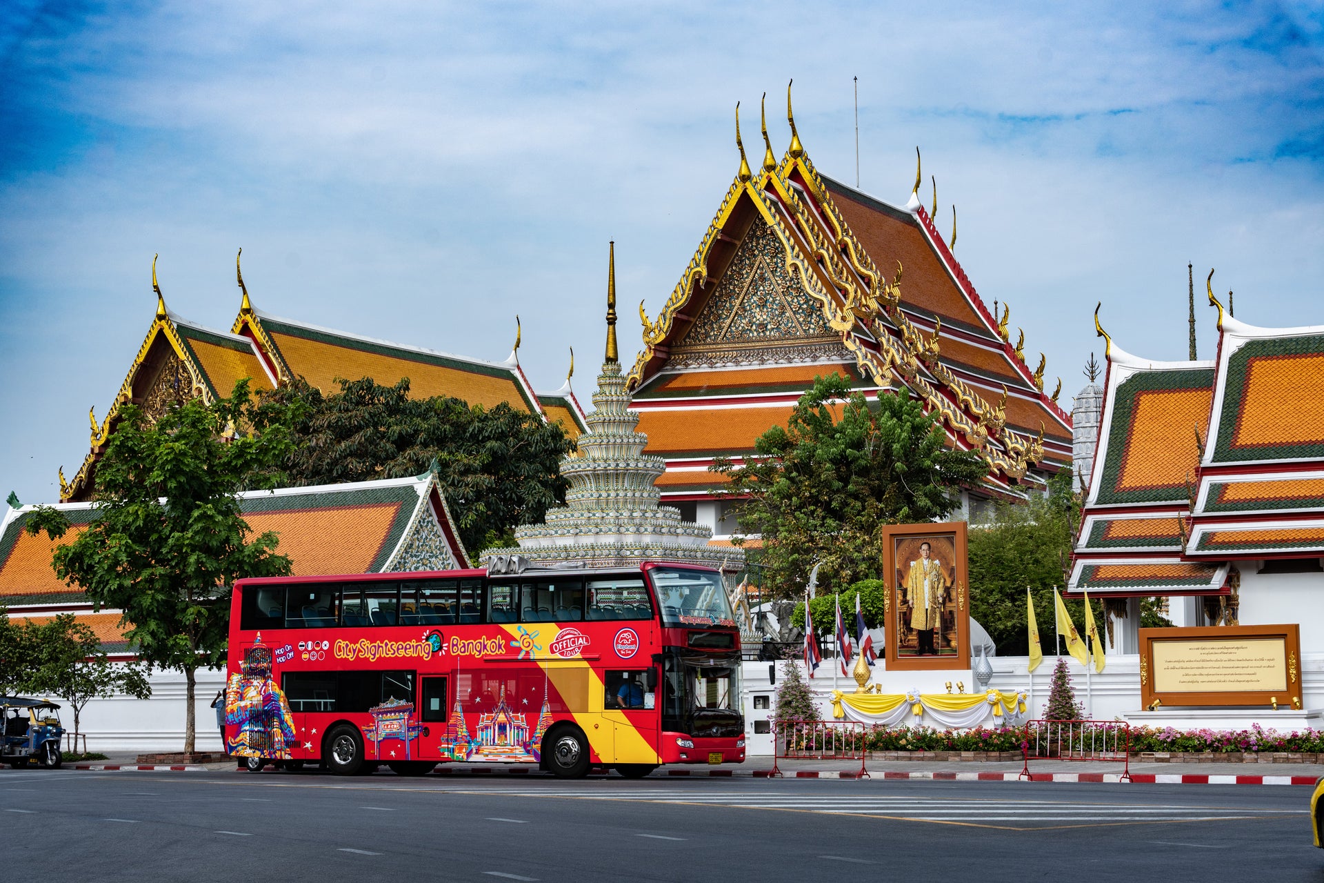Ônibus turístico de Bangkok
