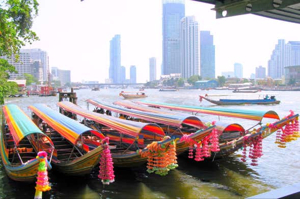 Giro in barca sui canali di Bangkok