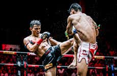 Espetáculo de Muay Thai Boxing