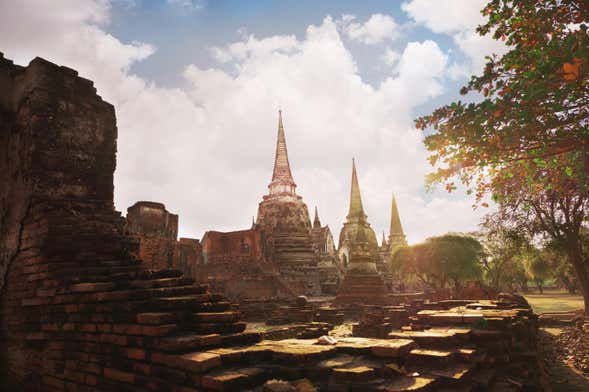 Escursione alle rovine di Ayutthaya