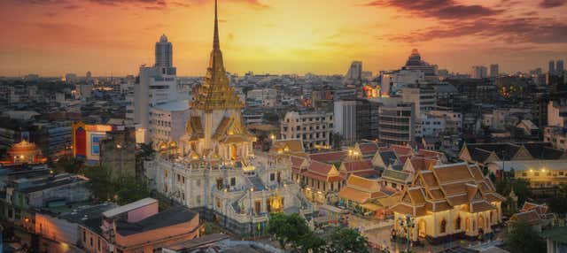 Balade en tuk-tuk de nuit dans Bangkok avec repas à Chinatown
