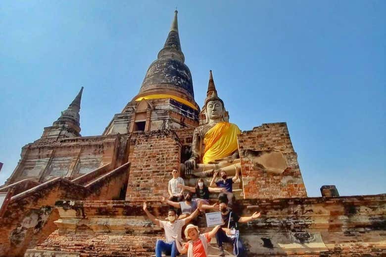 Temple at Ayutthaya