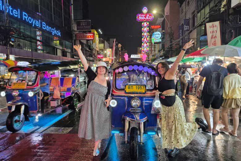 Bangkok in tuk-tuk