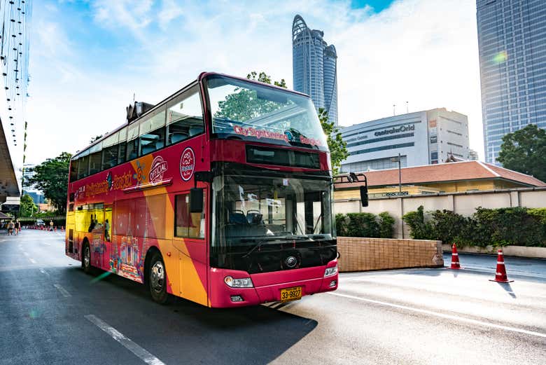 Ônibus turístico de Bangkok