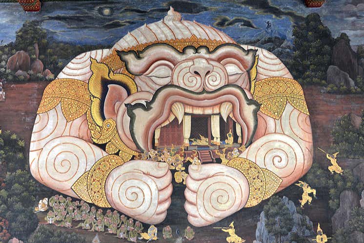 Gain deeper insight into the rich imagery inside the palace wall