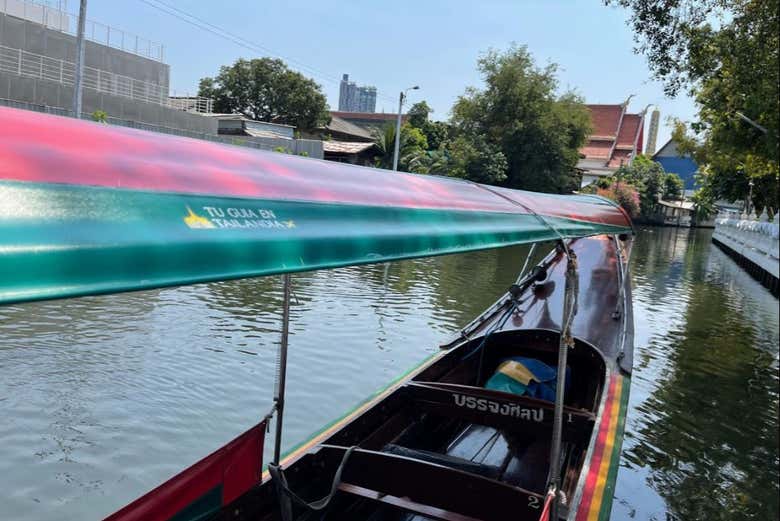 Bateau pendant l'activité