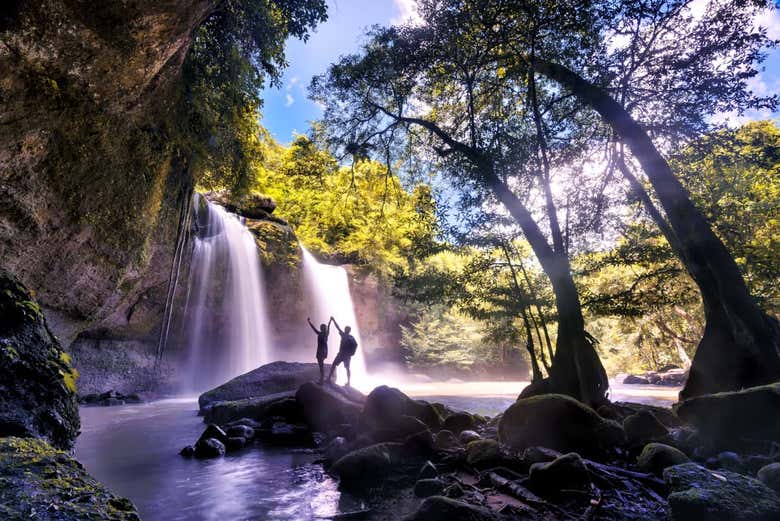 La cascata Haew Suwat