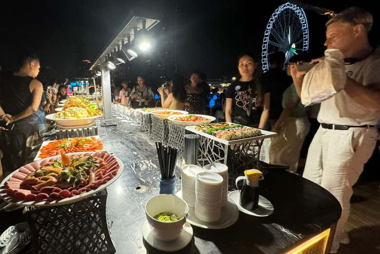 Todo listo para la cena