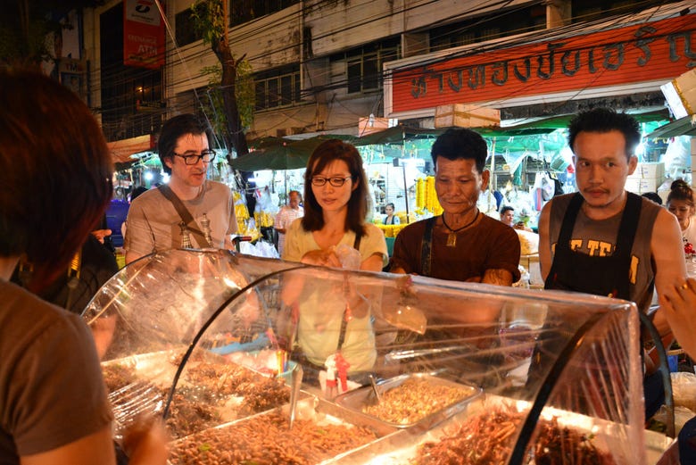 Comida callejera en Bangkok