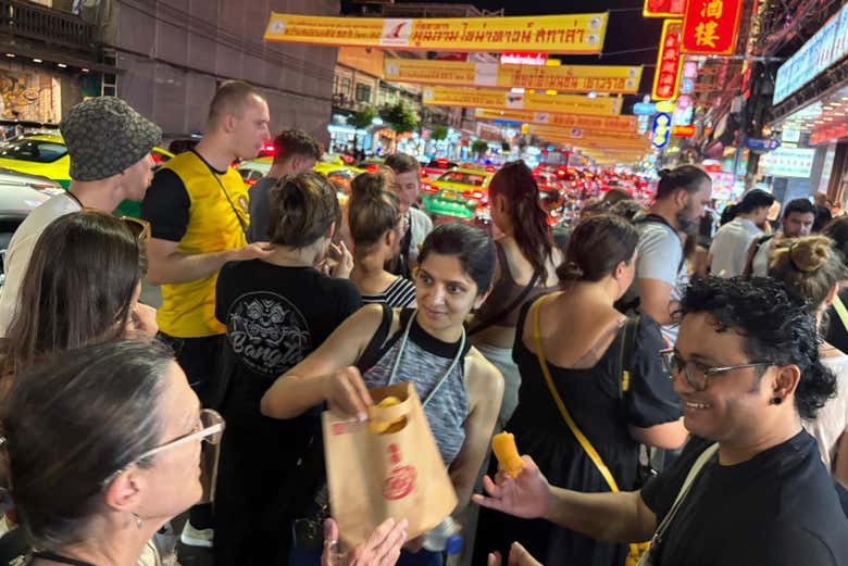 Street food a Bangkok