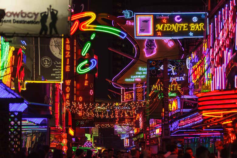 Découverte de la nuit nocturne de Bangkok