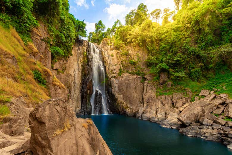 La hermosa cascada Haew Narok