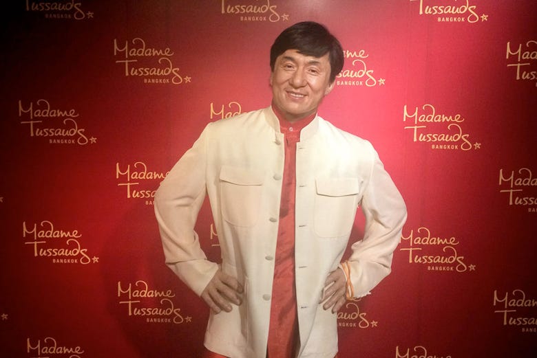 Jackie Chan at Madame Tussauds Bangkok