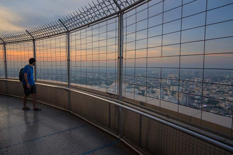 El mirador del Sky Hotel