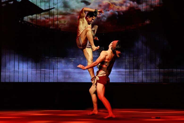 The dramatic performance