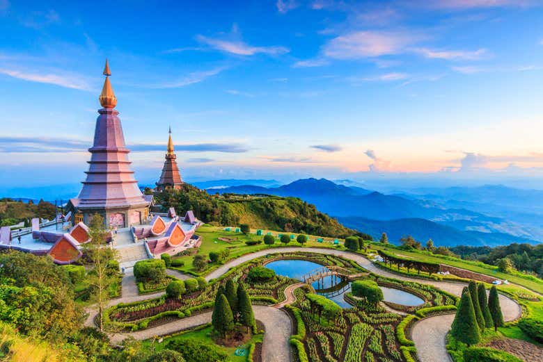 Panorámica del Parque Nacional Doi Inthanon