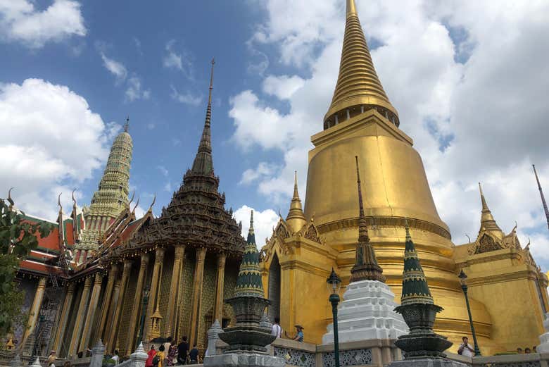 Visitando i templi di Bangkok