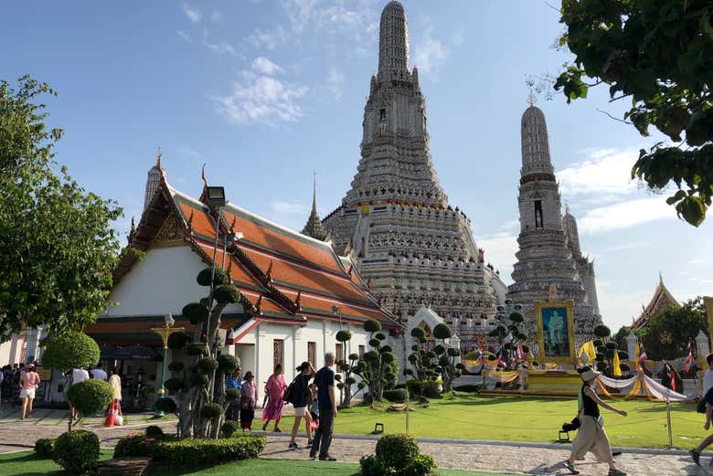 Il Wat Arun, un complesso di templi buddisti di Bangkok