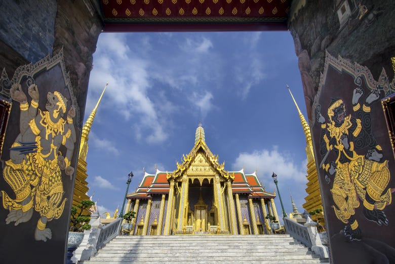 Visitando el Gran Palacio y el templo del Buda Esmeralda