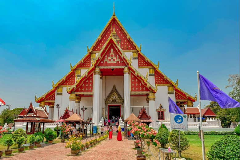 Templo em Ayutthaya