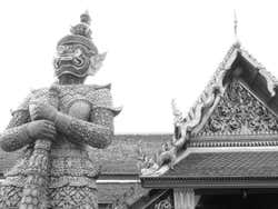 Guardião Templos Bangkok