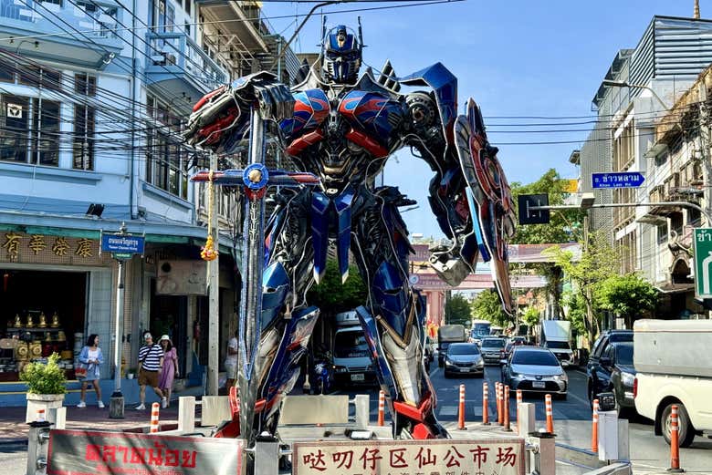 Estatua del Robot