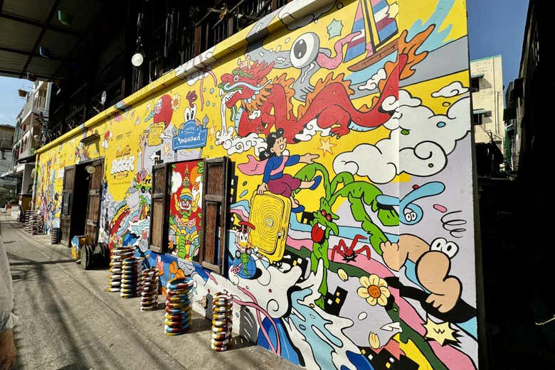 Vamos conhecer o lado mais colorido de Bangkok