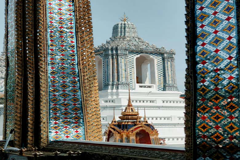 Durante la visita al palazzo