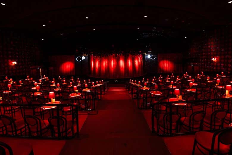 Vista del teatro desde el escenario