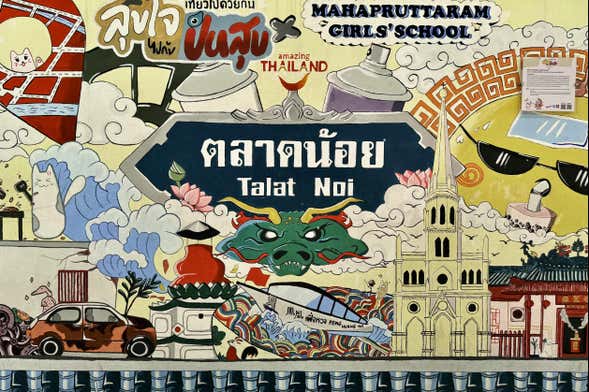 Tour de arte urbano por Bangkok
