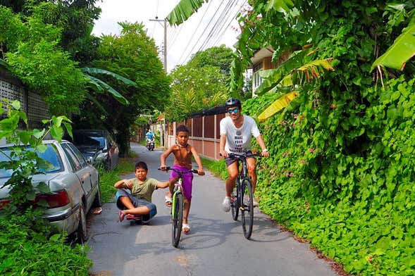 Balade à vélo dans Bangkok