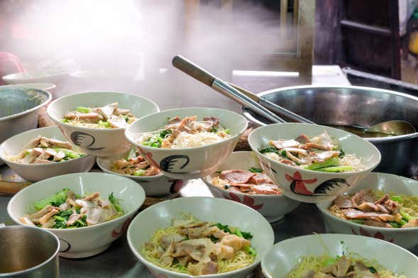 Tour gastronómico por Bangkok