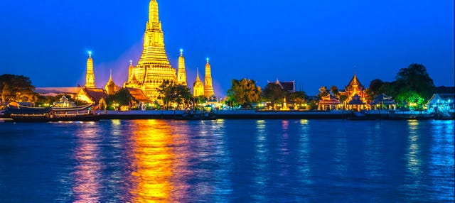 Tour serale di Bangkok + Torre MahaNakhon
