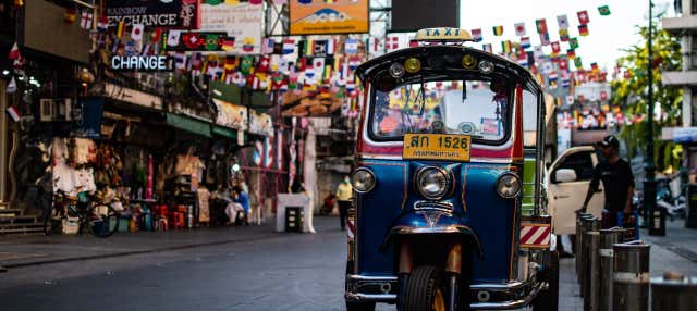 Tour noturno por Bangkok com visita ao Mercado das Flores