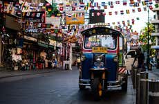 Tour noturno por Bangkok com visita ao Mercado das Flores