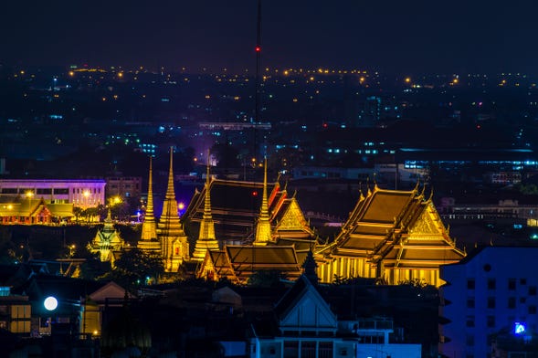 Tour nocturno por Bangkok + Torre MahaNakhon