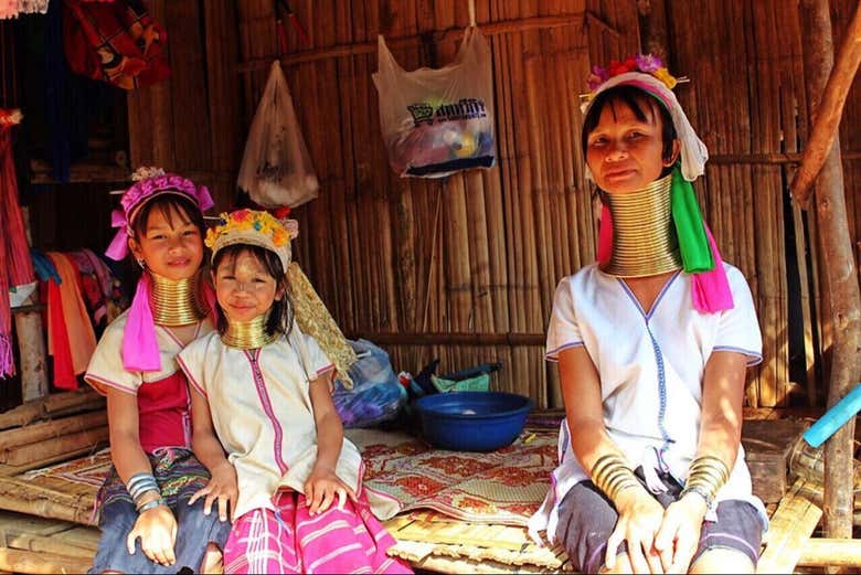 Visit the famous Long Neck Hill Tribe Village