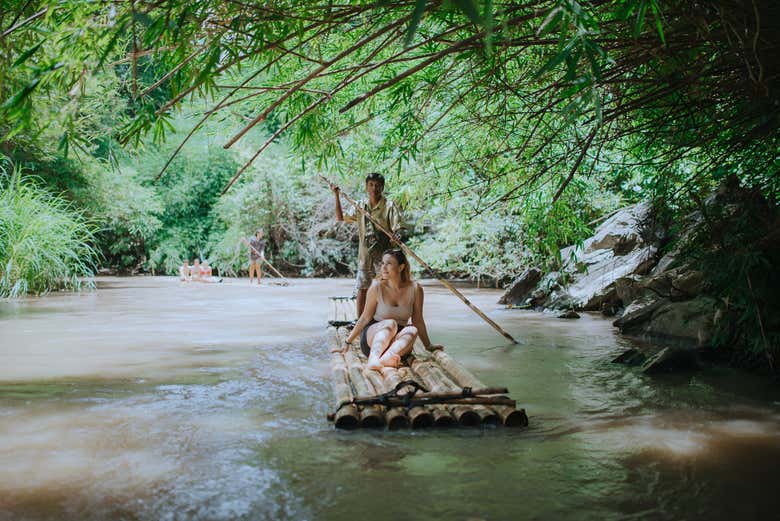 Vous profiterez d'une balade en radeau