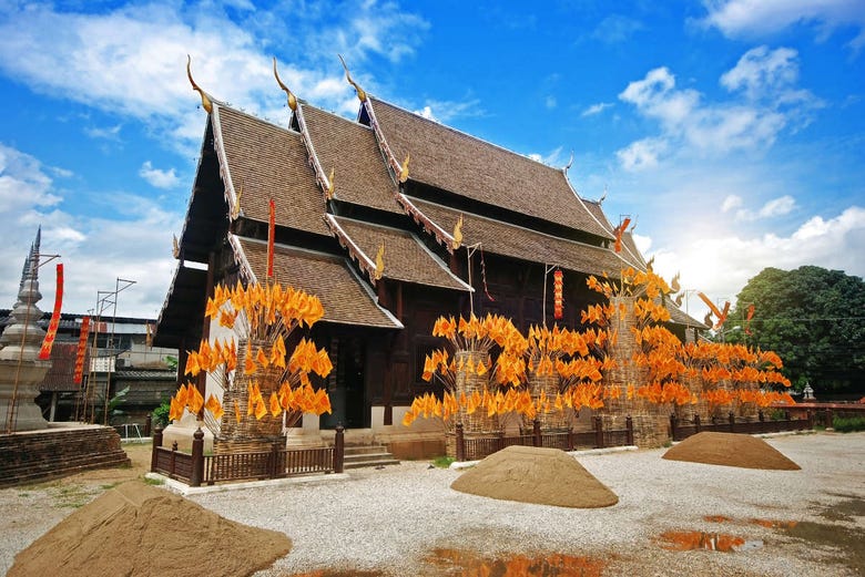 Templo de Madera en Chiang Mai