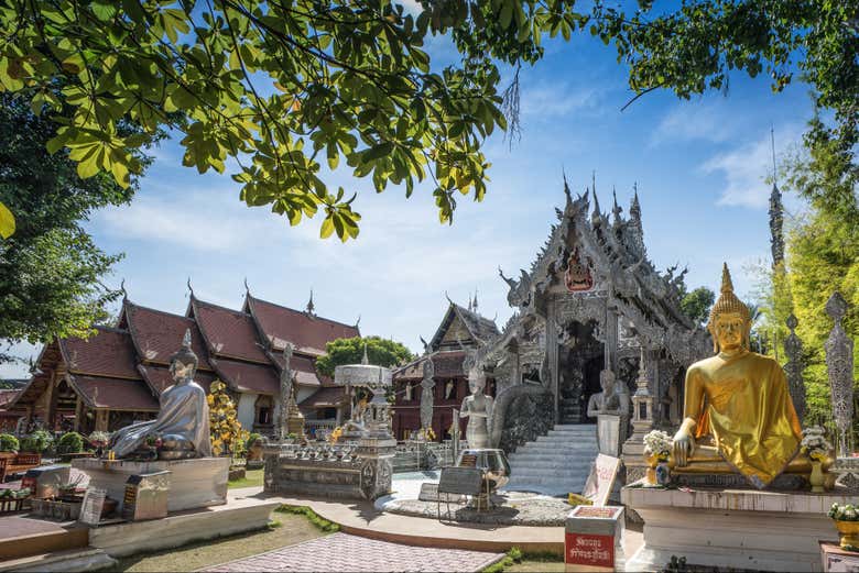 Vista do Templo de Prata