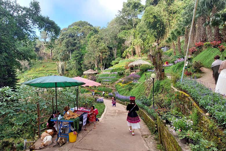 Il villaggio in cima al monte Doi Pui