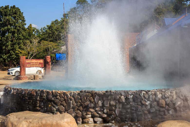 Aguas Termales a 90º