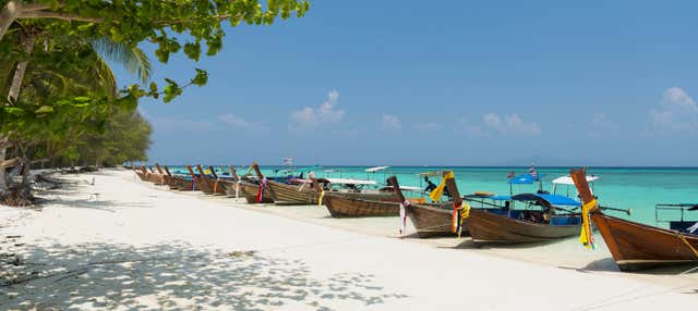 Excursion aux îles Phi Phi en bateau à moteur