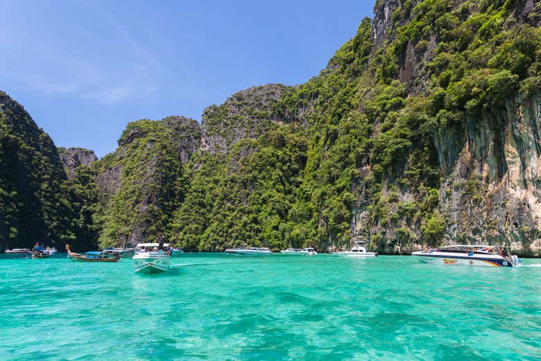 Descubriendo los bonitos paisajes de las islas Phi Phi