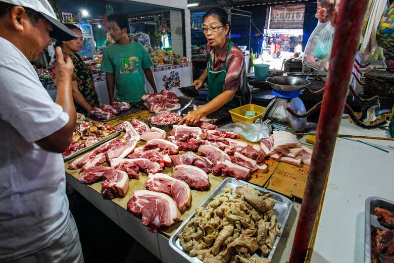Buying in the local market
