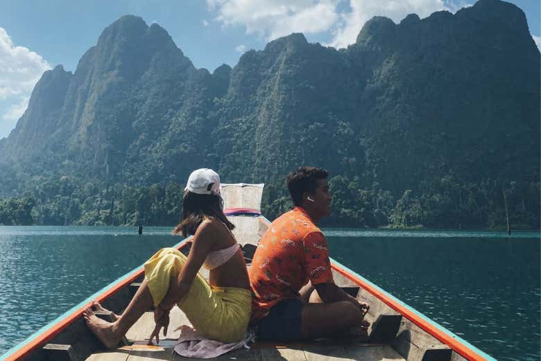 Disfrutando de la travesía