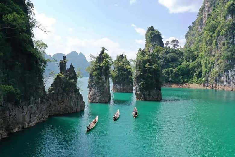 Descubriremos uno de los paisajes más bellos de Tailandia